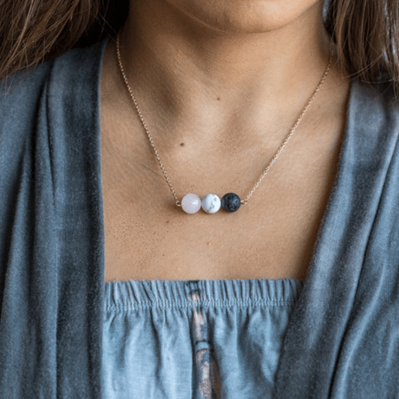 Jewelry - Loving Diffuser Necklace - Silver Stainless